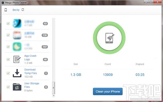 Macgo, iPhone Cleaner,iOS垃圾清理工具,iPhone垃圾清理工具